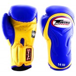 Боксерские перчатки Twins Special (BGVL-6 blue/gold)